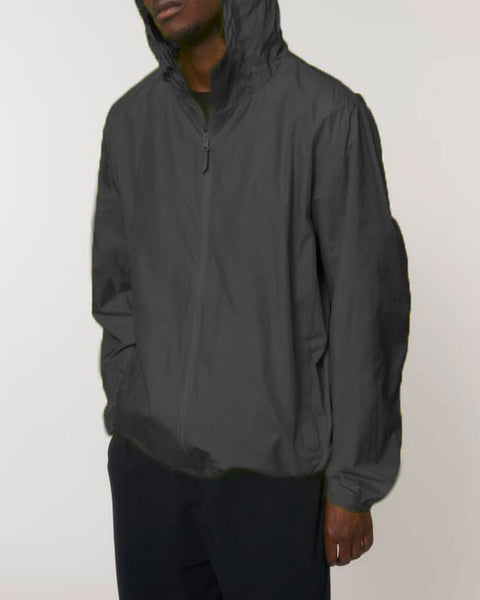 Unisex Αντιανεμικό Jacket με Κουκούλα Basic Line σε 4 Αποχρώσεις