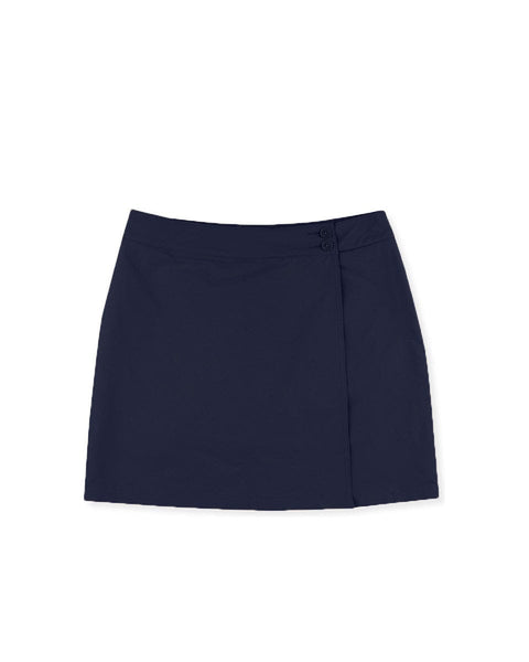 Γυναικείο Skort με Κουμπιά Basic Line σε 3 Αποχρώσεις