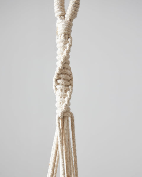 Boho Βαμβακερό Χειροποίητο Macrame Για Γλάστρα Enzo 99cm