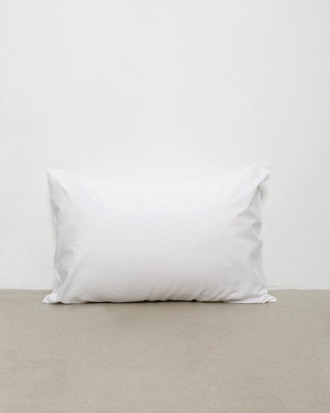 Λευκή Απλή Ξενοδοχειακή Μαξιλαροθήκη Peak 52x72cm
