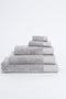 Βαμβακερή Πετσέτα με Φαρδιά 3D Πικέ Φάσα Capital 700gsm-Γκρι-Λαβέτα | 30x30cm