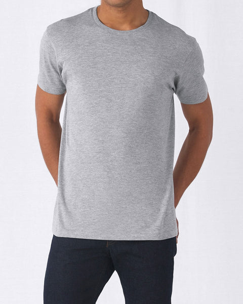 Unisex Βαμβακερή Κοντομάνικη Μπλούζα T-Shirt Basic Line 5 Αποχρώσεις