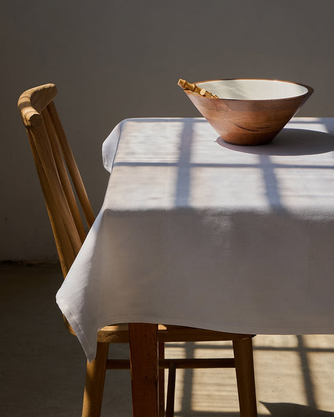 Καπαρντίνα Λευκό Τραπεζομάντηλο Ναπερόν Restaurant Diagonale σε 2 Διαστάσεις