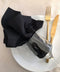 Μαύρη Πετσέτα Φαγητού με Γαλλική Γωνία Yohana 45x45cm