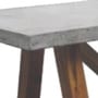 GFRC Ορθογώνιο Τραπέζι Concrete Fiberglass Oriel 100x200x75cm