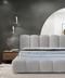Bed with Curved Design MEL1