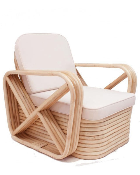 Bamboo Πολυθρόνα Lounge Alonso 80x85x88cm