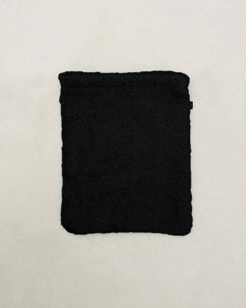 Μαύρο Βαμβακερό Πετσετέ Γάντι Reactive Βαφή Blur 17x24cm