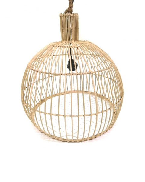 Rattan Φωτιστικό Κέλυφος Οροφής Naara Small 40x40x40cm