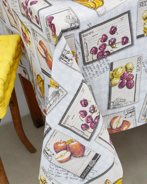 Πετσετάκι με Σχέδιο Φρούτα Recipe Fruits 40x40cm