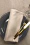 Βαμβακερή Μπεζ Πετσέτα Φαγητού Catering Ζακάρ Φάσα Gourmet 52x52cm