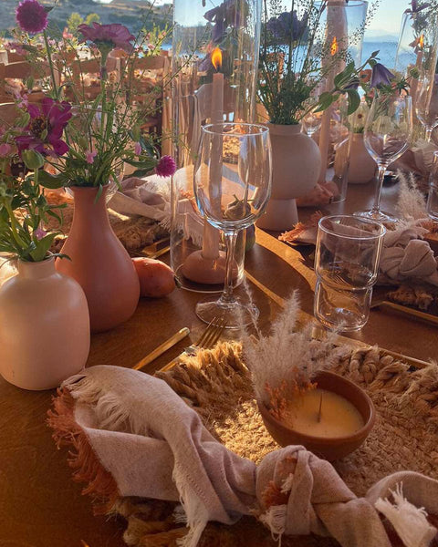 Εκρού Πετσέτα Φαγητού Catering Εστίασης με Κρόσσι Harvest 50x50cm