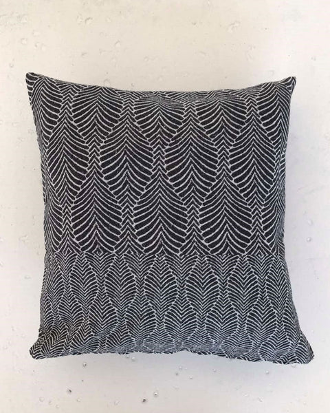 Διακοσμητική Μαξιλαροθήκη Illusion 40x40cm-Ανθρακί
