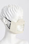 Μάσκα #Smile Ανεμπόδιστης Επικοινωνίας 22x17cm-Εκρού
