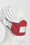 Μάσκα #Smile Ανεμπόδιστης Επικοινωνίας 22x17cm-Κόκκινο