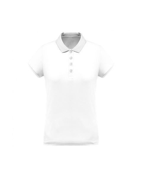 Γυναικεία Κοντομάνικη Μπλούζα Polo Quick Dry Pennie Sea- Technical-Άσπρο-X Small