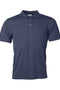 Unisex Κοντομάνικη Μπλούζα Polo Deck Basic Line-Μπλε Navy-Medium