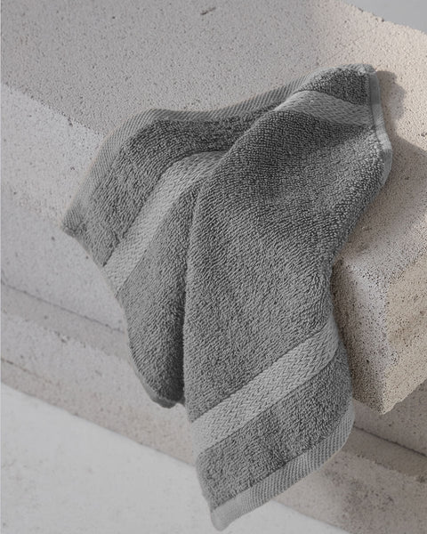 Βαμβακερή Λαβέτα Reach 33x33cm-Γκρι Απαλό