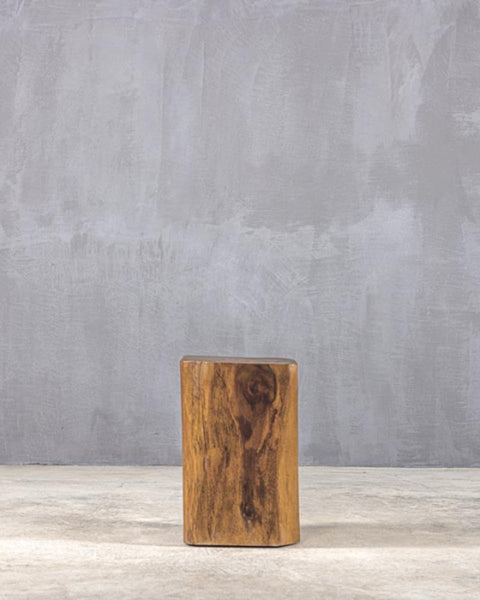 Σκαμπώ από Ξύλο Teak Ren 27x27x40cm