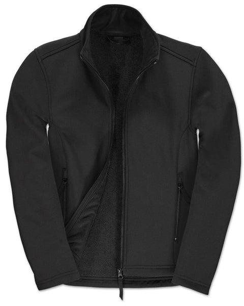 Γυναικείο Αδιάβροχο Μπουφάν Softshell Basic Line σε 4 Αποχρώσεις-Μαύρο-X Large