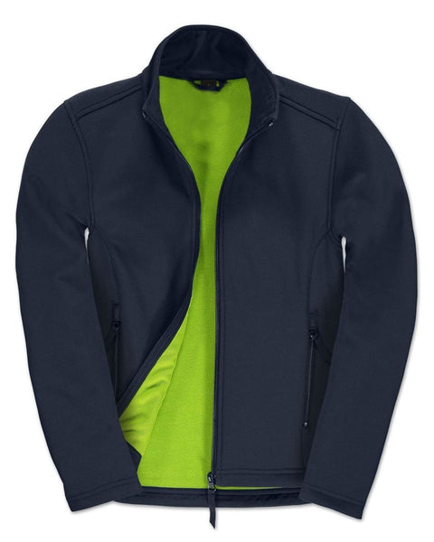 Γυναικείο Αδιάβροχο Μπουφάν Softshell Basic Line σε 4 Αποχρώσεις-Μπλε Σκούρο-Small