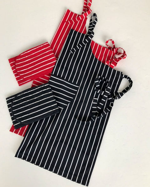 Ριγέ Ολόσωμη Ποδιά Μπούστου Stripes 60x90cm 2 Αποχρώσεις