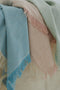Μονόχρωμη Cottonlinen Πετσέτα Φαγητού με Κρόσσι Tomar 53x53cm σε 3 Αποχρώσεις