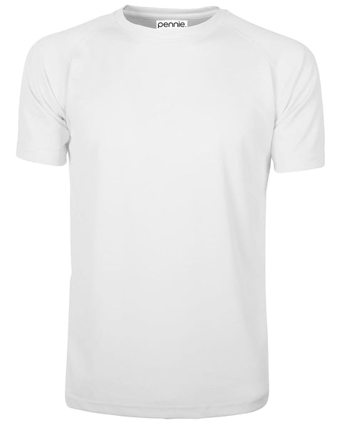 Κοντομάνικη Μπλούζα T-Shirt Τεχνολογία Dri- FIT Basic Line σε 5 Αποχρώσεις-Άσπρο-Medium