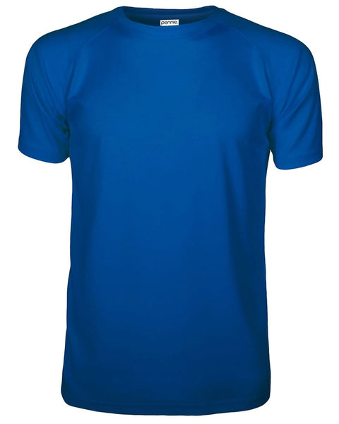 Κοντομάνικη Μπλούζα T-Shirt Τεχνολογία Dri- FIT Basic Line σε 5 Αποχρώσεις-Μπλε-Small