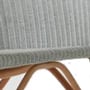 Πλεκτή Πολυθρόνα Bamboo Delfini 63x52x86cm