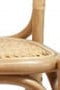 Πλεκτή Πολυθρόνα από Φυσικό Rattan & Bamboo Kaciana 81x55x57cm