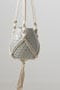 Boho Βαμβακερό Χειροποίητο Macrame Για Γλάστρα Enzo 99cm
