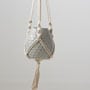 Boho Βαμβακερό Χειροποίητο Macrame Για Γλάστρα Enzo 99cm